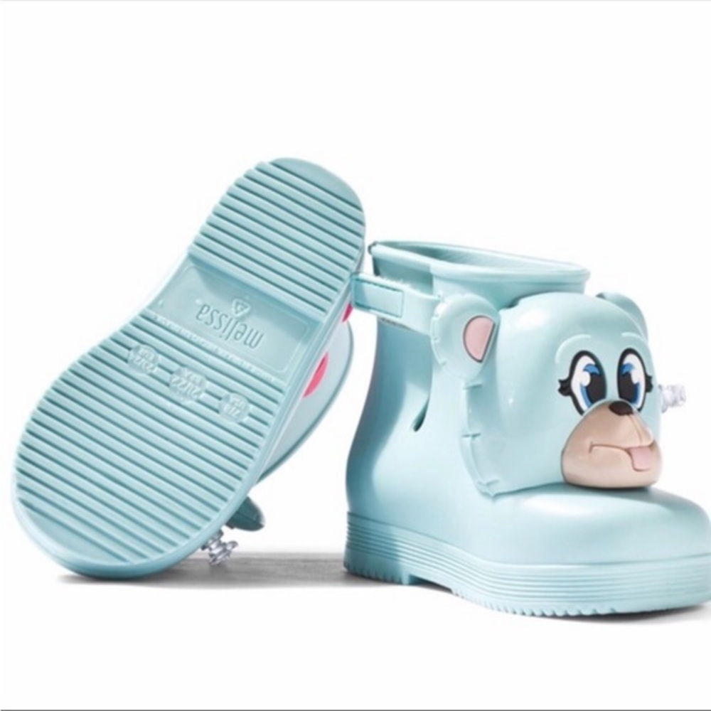 MINI MELISSA // Monkey Jelly Rain Boots Size 7/8